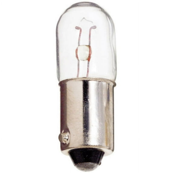 Satco S6905 - 3 watt miniature; T2 1/2; 10000 average rated hours; Miniature Bayonet base; 120 volts