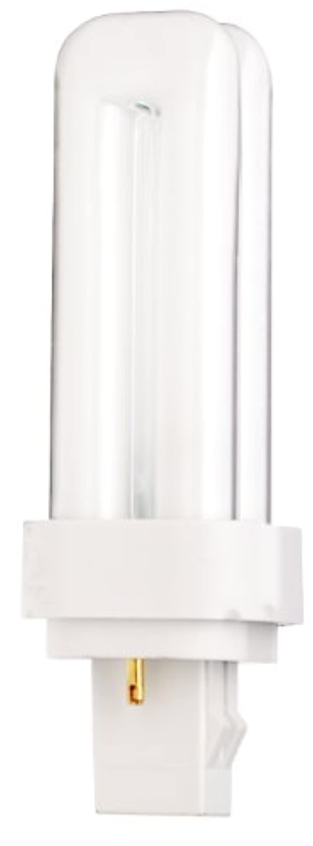 Satco Compact Fluorescent Light Bulb - CFD26W/841 Double Tube, 2-Pin Base, Cool White 4100K, 1825 Lumens