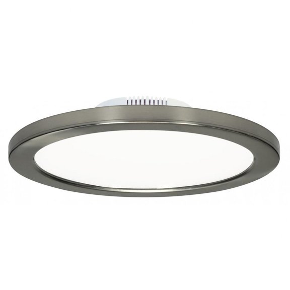 Nuvo Lighting - 12W LED Round Flush Mount-7 Inches Wide-Brushed Nickel Finish