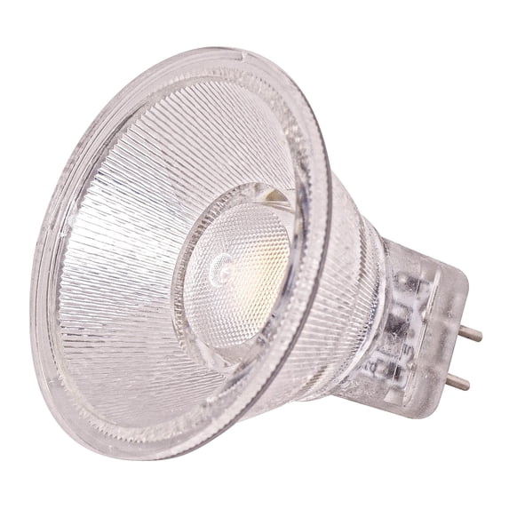 Satco S9551 - 1.6 watt; LED MR16 LED; 3000K; 40' beam spread; G4 base; 12 volts