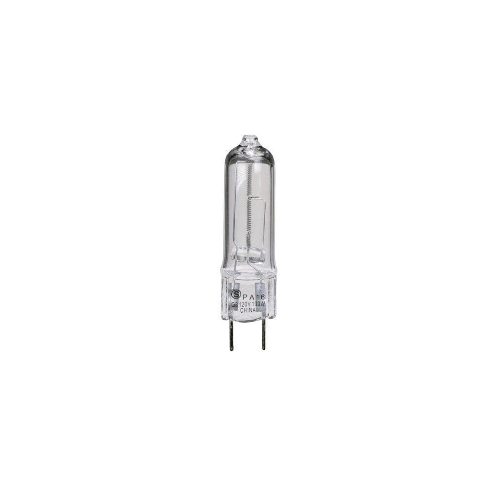 Satco S3543 - 100 watt; Halogen; T4; Clear; 2000 Average rated Hours ...