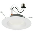 thumbnail image 1 of Satco 12.5 Watt LED Downlight Retrofit 5-6" 2700K 120 Volts Dimmable White Finish, 1 of 5