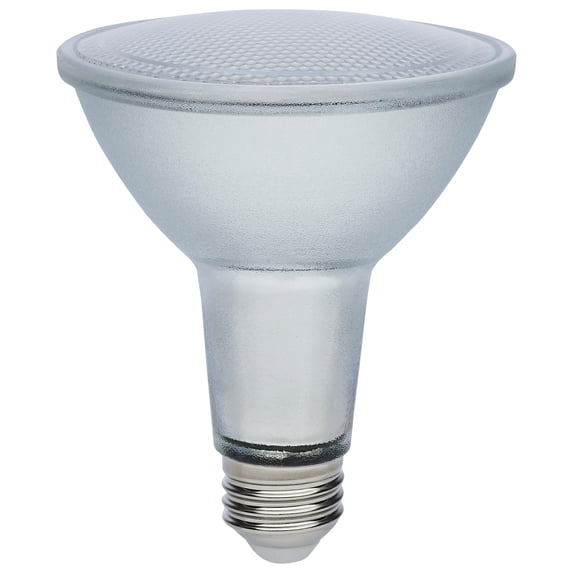 Satco 12 Watt Econo LED PAR30LN 4000K 35 Degree Beam Angle Medium Base 120-277V - Silver