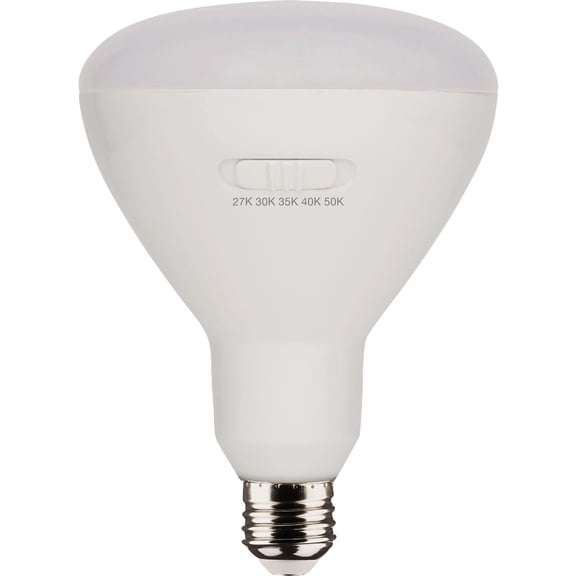 Satco 75W Equivalent 5CCT-Selectable BR40 Medium Dimmable LED Floodlight Bulb