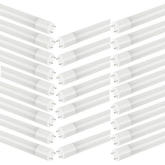 25Pk - Satco 14w 4-ft. T8 LED Tube 4000K 2200LM G13 Base - Ballast Dependent