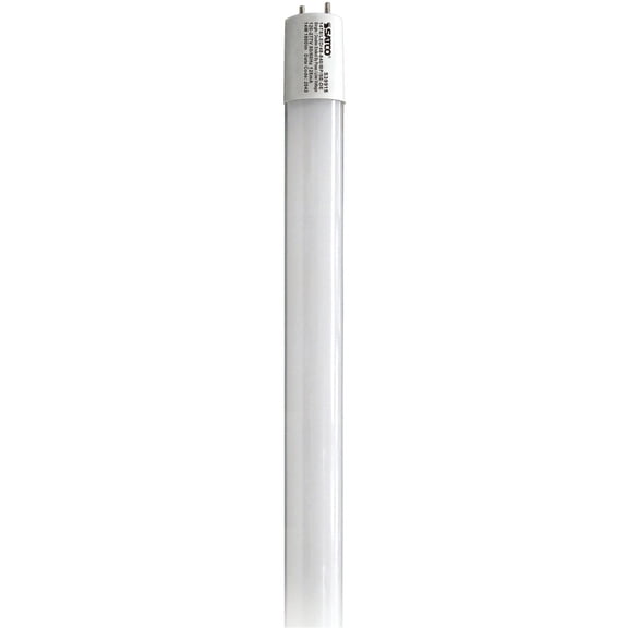 Satco 39915 - 14T8/LED/48-840/BP/SE-DE S39915 4 Foot LED Straight T8 Tube Light Bulb for Replacing Fluorescents
