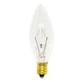 thumbnail image 1 of Satco 15 Watt B8 Incandescent - Clear - 1500 Average rated hours - 114 Lumens, 1 of 2