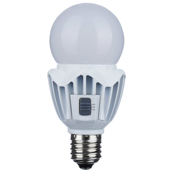 Satco 15 Watt LED A21 - High Lumen Output - 27K/40K/50K CCT Selectable - Medium Base