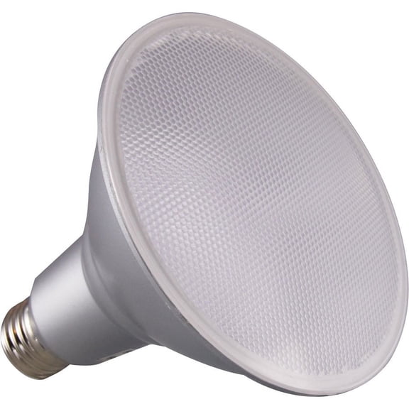 Satco 15W PAR38 LED Bulb - 15 W - 90 W Incandescent Equivalent Wattage - 120 V AC - 1200 lm - Parabolic Reflector - PAR38 Size - Clear - Warm White Li | Bundle of 2 Each