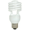 thumbnail image 1 of Satco T2 18-Watt Compact Fluorescent Spiral Light Bulb - Energy Saving - 3 Pack, 1 of 2