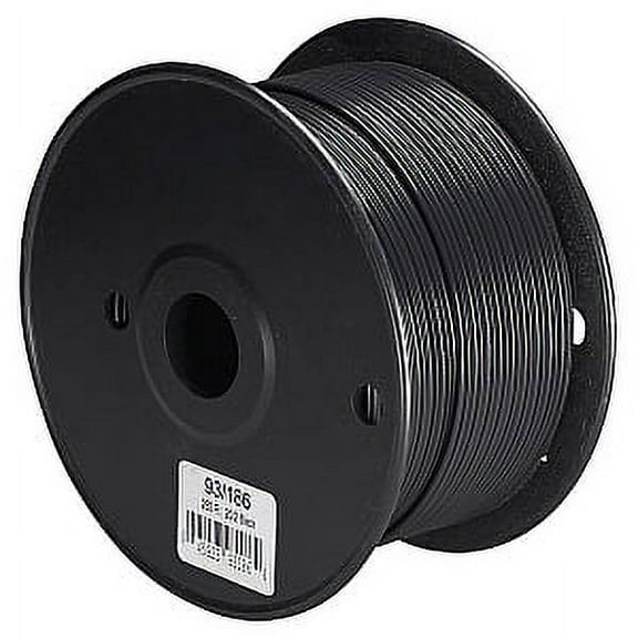 Satco 20/2 PLT 105 Degree C Wire 250 Ft Spool Black