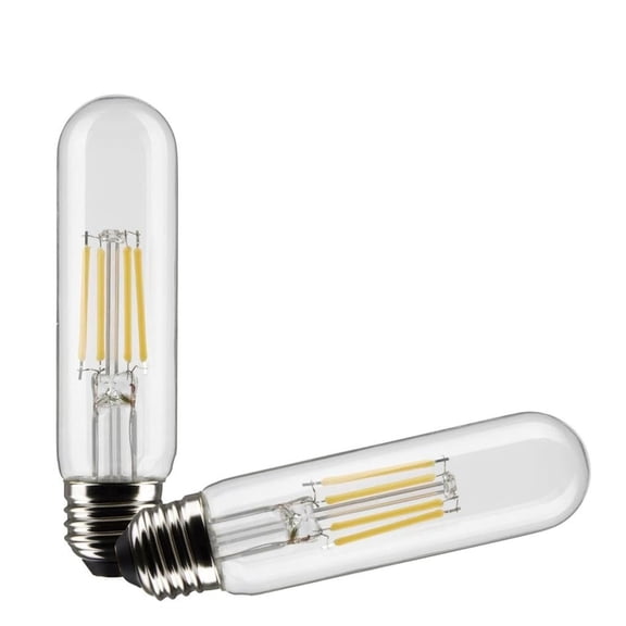 Satco 21862-5.5T10/LED/CL/927/120V/E26/2CD Tubular S21862 Clear Tubular Picture Light Bulb