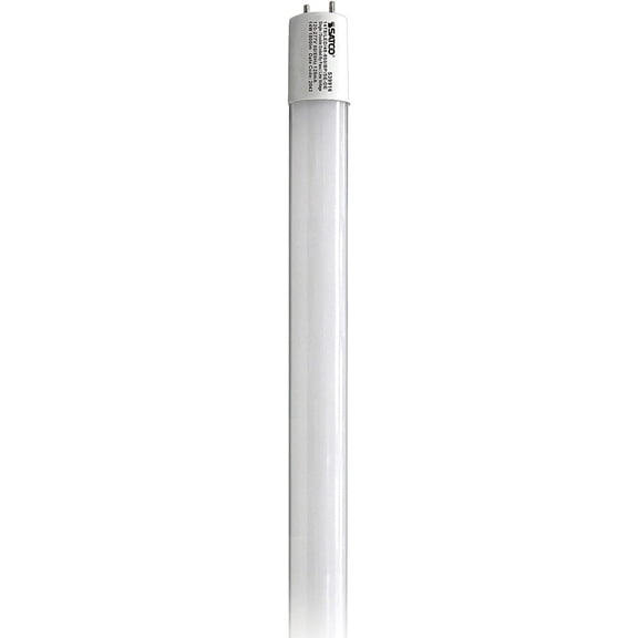 Satco S39916-14 Watt 120 Volt T8 LED Linear Tube Lighting; 4Ft; 5000K; G13 Medium Bi Pin Base; 1800 Lumens; Type B; Ballast Bypass; Single or Double Ended Wiring (25 LED Light Bulbs)
