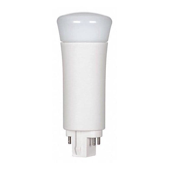 9W LED PL 4-Pin 1000 Lumens G24q base 120' beam spread 5000K Natural Light