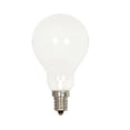 thumbnail image 1 of Satco 60W Incandescent Candelabra Flame Fan Bulb - Dimmable - 120 Pack (2 Bulbs Each), 1 of 3