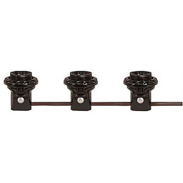 Satco 3 Light Phenolic Threaded Candelabra Harness Sets