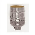 thumbnail image 1 of Satco 3 Piece Stamped Solid Brass Short Keyless Socket, 1 of 1