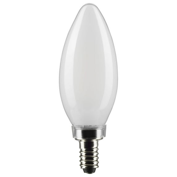 Satco 3 Watt B11 LED - Frost - Candelabra base - 90 CRI - 2700K - 120 Volt