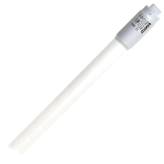 Satco 11966 - 30T8/LED/72-840/BP/R17D/HO S11966 6 Foot LED Straight T8 Tube Light Bulb for Replacing Fluorescents