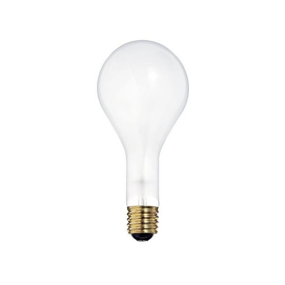 Satco 300 Watt PS35 Incandescent - Frost - 2500 Average rated hours - 3600 Lumens