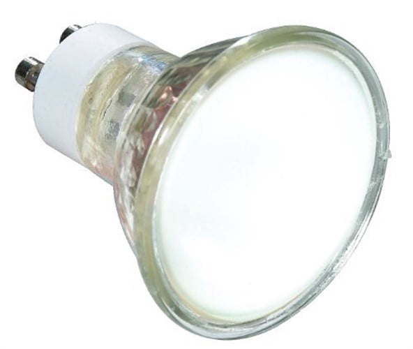 Satco S4128 - 35 watt; Halogen; MR16; Frosted; 2000 Average rated Hours ...