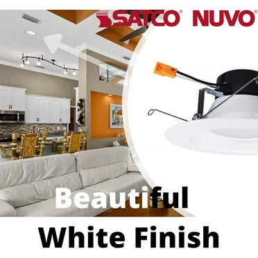 Satco 39741 - 13.5 watt LED Downlight Retrofit 5"-6" 3000K 120 volts Dimmable LED Recessed Can Retrofit Kit with 5 6 Inch Recessed Housing