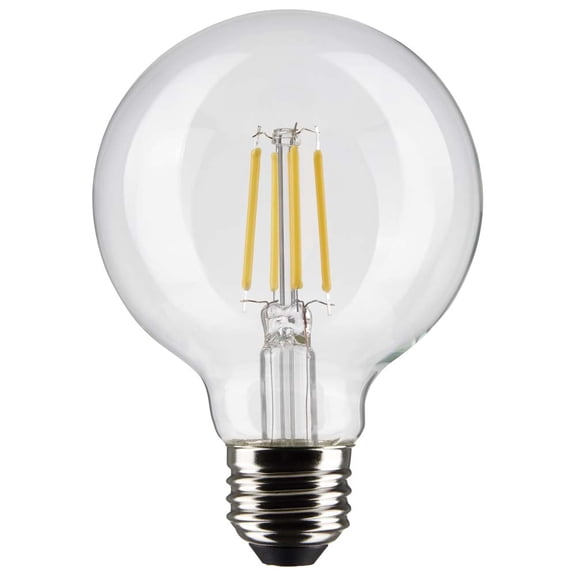 Satco 4.5w G25 Globe Filament LED 3000K Medium Base Dimmable - 40w equiv