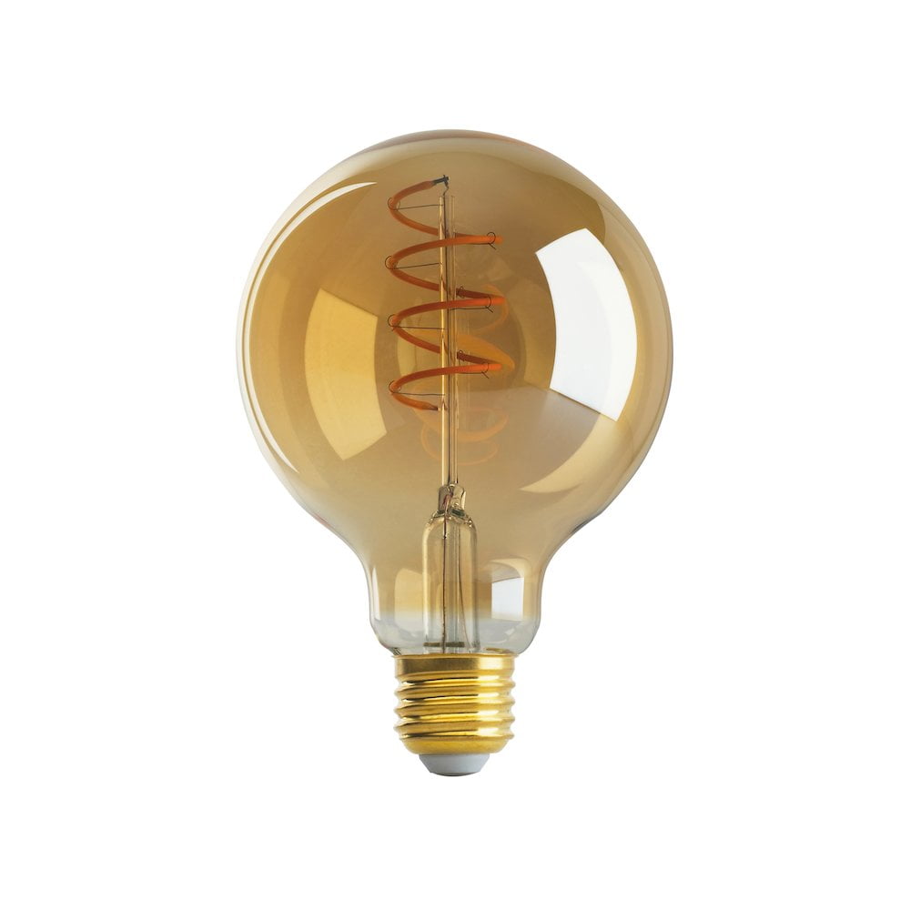 Amber Dimmable G30 LED Bulb with Screw-in Base