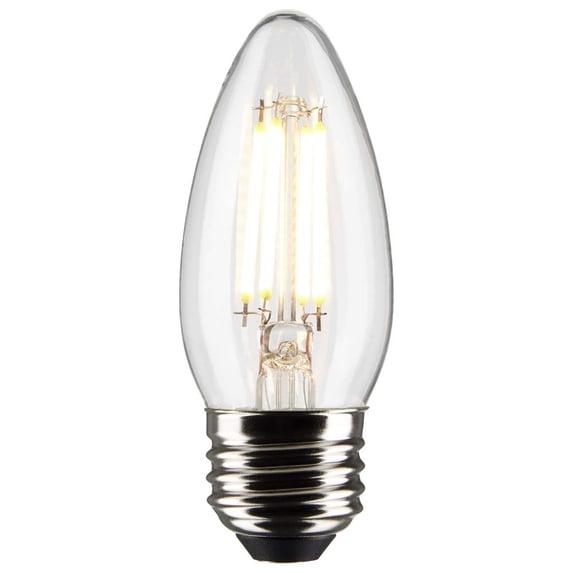 Satco 4w B11 LED 4000K Medium Base Dimmable - 40w equiv