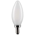 thumbnail image 1 of Satco 4w B11 LED 2700K Candelabra Base Frosted Dimmable - 40w equiv, 1 of 3