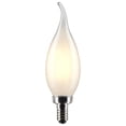 thumbnail image 1 of Satco 4w CA10 LED 4000K Candelabra Base Frosted Dimmable - 40w equiv, 1 of 2