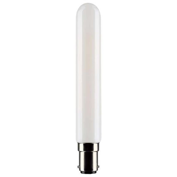 4W T6.5 LED Frosted Double Contact Bayonet Base 3000K 360 Lumens 120v