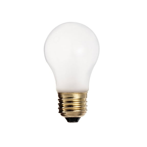 Satco 40 Watt A15 Incandescent - Frost - 2500 Average rated hours - 280 Lumens