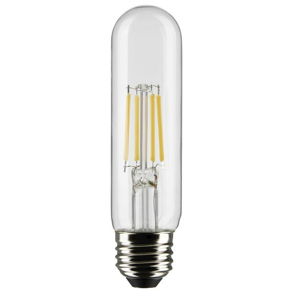 Satco 5.5 Watt T10 LED - Clear - Medium base - 90 CRI - 5000K - 120 Volt