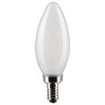 thumbnail image 1 of Satco 5.5w B11 LED 4000K Candelabra Base Frosted Dimmable - 60w equiv, 1 of 3