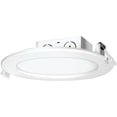 thumbnail image 1 of Satco 5 In./6 In. Direct Wired IC Rated White 3000K LED Recessed Light Kit, 1 of 1