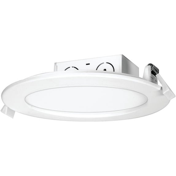 Satco 11.6w 5-6 inch LED Direct Wire Downlight Edge-lit 120v 4000K Dimmable