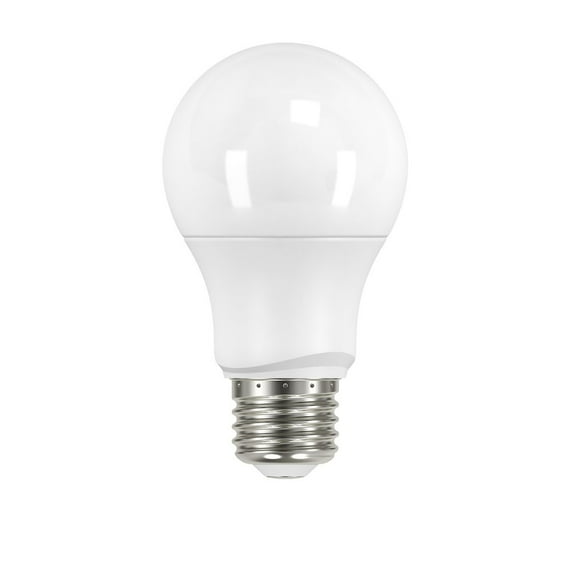 Satco S9590 - 6.5 watt; A19 LED; Frosted; 2700K Medium base; 240' beam spread; 120 volts; Non-Dimmable