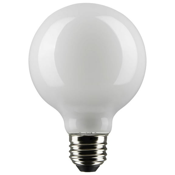 Satco 3012399 G25 E26 Medium Filament LED Bulb, Warm White - 60W Equivalence