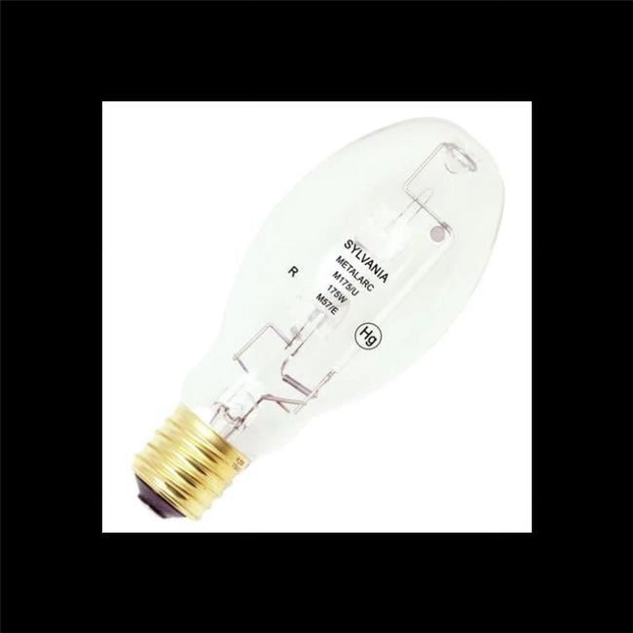 Satco 64471 175W BT28 HID Light Bulb with Mogul Base, Clear