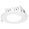 thumbnail image 1 of Satco 4 In. LED Recessed Light Kit - IC Rated, Dimmable, 3000K - White, 1 of 1