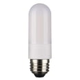 thumbnail image 1 of 8W 120v T10 LED Frosted E26 4000K High Lumen Tubular Bulb Carded - 60w equiv, 1 of 5