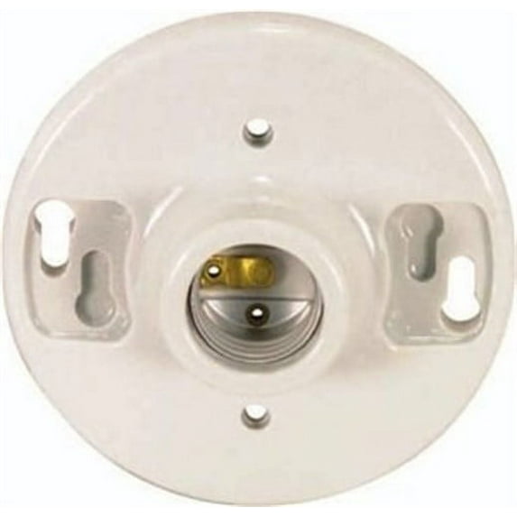 Satco 80-1648 - KEYLESS GLZ PORCELAIN CEILING
