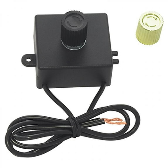 Satco 82705 - Turn-knob Housing Full Range Table Lamp Dimmer Switch