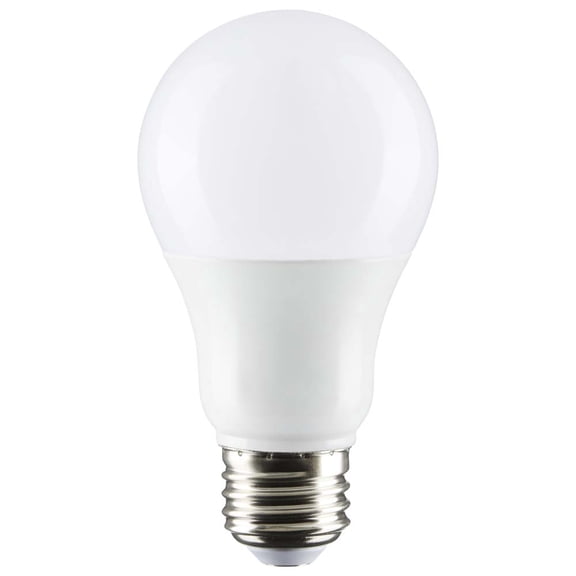 Satco 9.8w A19 LED Omni-directional 3000K Medium Base 220 deg. Beam Angle 120v