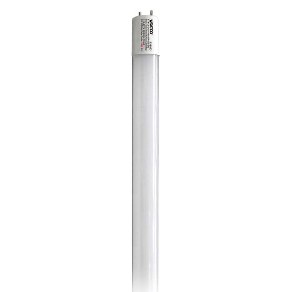 Satco 9W 2Ft T8 LED Tube 5000K 1150LM G13 Base Ballast Bypass