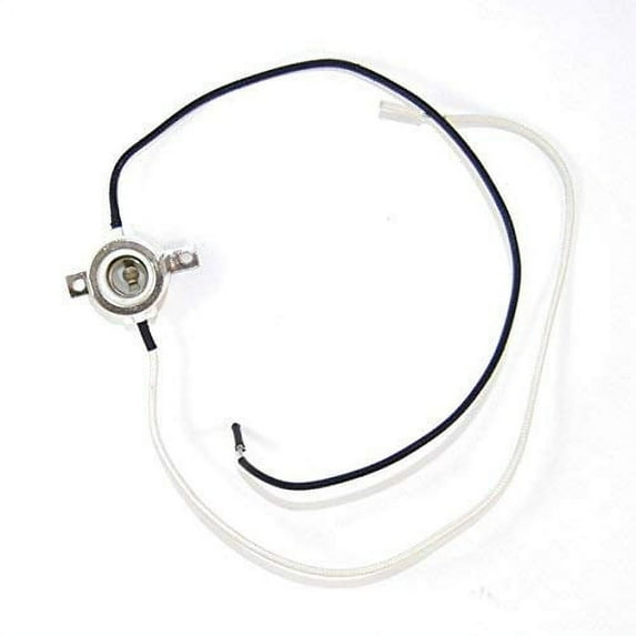 Satco 90-1080, Mini Can Halogen Socket; Side Wired; E11 Base; Screw Mount Bracket; 12" Leads; 3/4" Height; 11/16" Diameter; 1000W; 250V