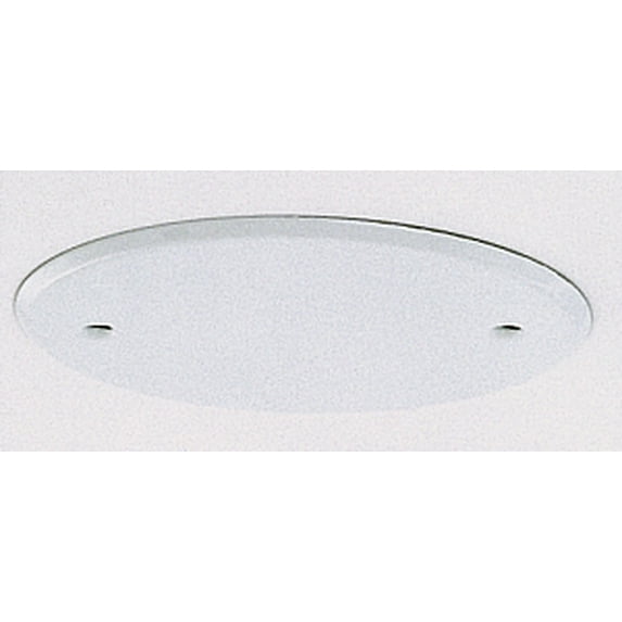 Satco Blank Up Kit for 4in Box White Finish Diameter 5in Bar Holes 2-8/32 Center to Center 3-1/2in