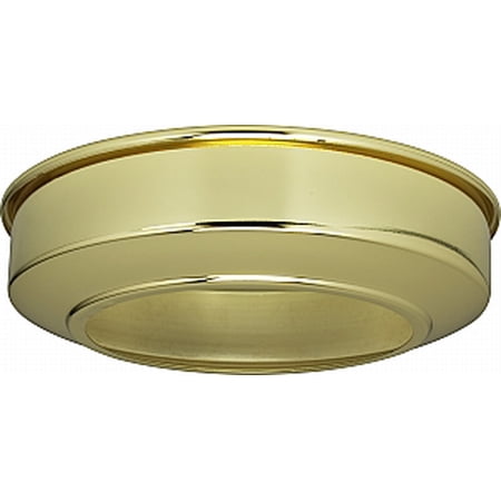 Satco Brass Canopy Extension Diameter 5-3/4in Fits 5in Canopy Extension 1-1/2in
