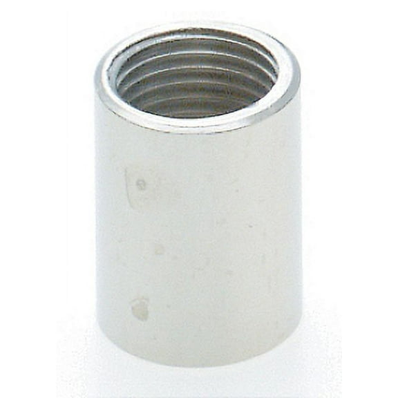 Satco Brass Couplings 1/2in Long 1/8 IP Nickel Plated